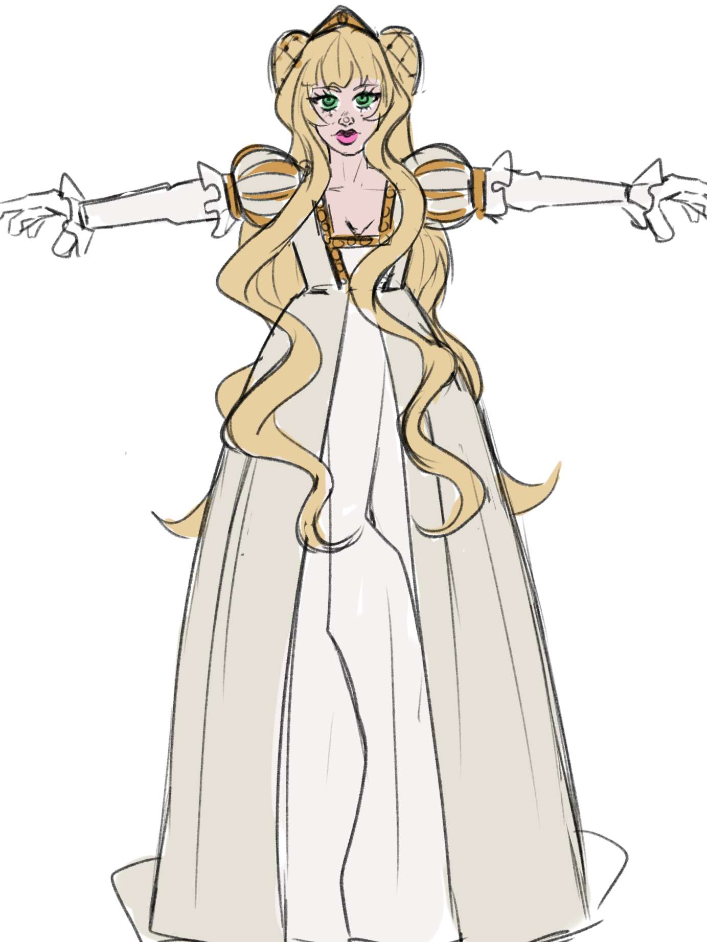 Delia Wedding illustration